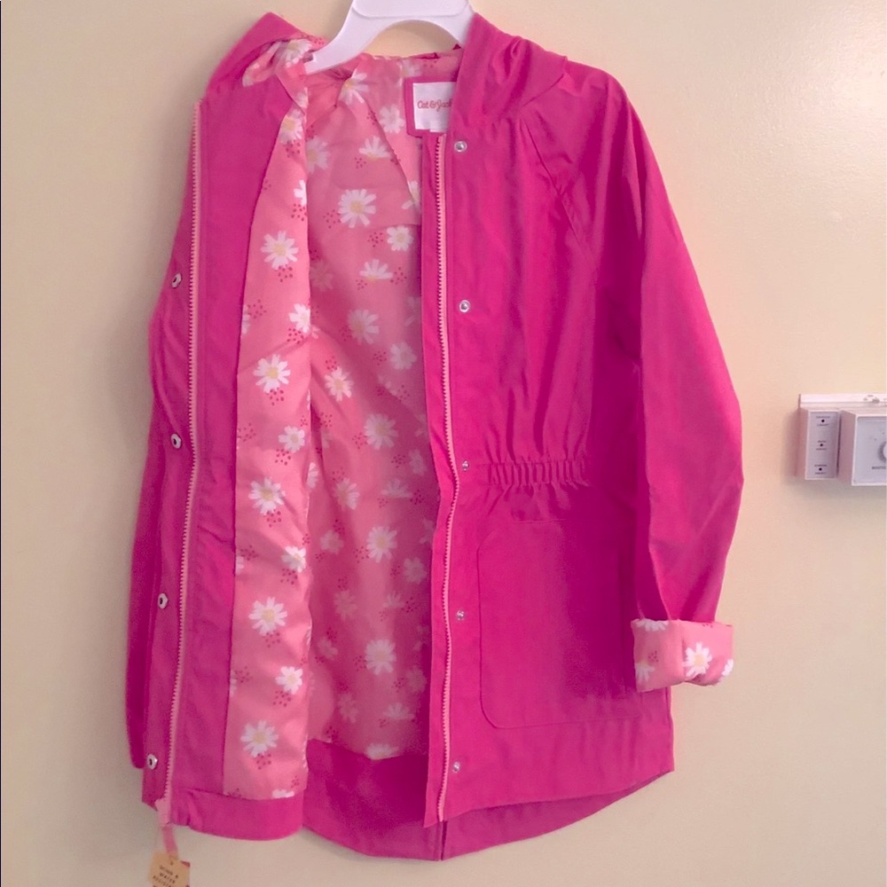 Little girls rain coat
